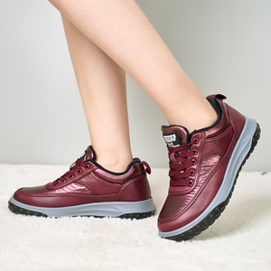 <span class=keywords><strong>Meilleures</strong></span> chaussures de <span class=keywords><strong>randonnée</strong></span> en cuir pour femmes, <span class=keywords><strong>bottes</strong></span> chaudes imperméables d'<span class=keywords><strong>hiver</strong></span>, doublure en fourrure, chaussures décontractées pour femmes - Product Image 1