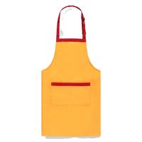 Tabliers de salon avec sangle de cou réglable, poches personnalisées, pour restaurant et bar, en coton, couleur personnalisable, unisexe, en tissu tricoté, uniforme