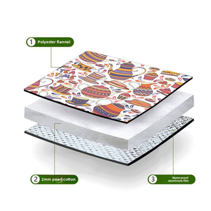 Matelas pliable imperméable et résistant à l'humidité, tapis de <span class=keywords><strong>camping</strong></span> toutes saisons, activités de plein air, durable, portable, écologique - Product Image 3