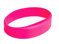 Bracelet RFID NFC personnalisable avec logo, carte de visite, 125 kHz, 1K, imprimé, programmable, en PVC, étanche, modèle gym, ISO