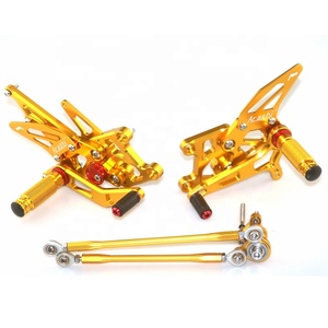 ชุดพักเท้าหลังปรับระดับได้ CNC สำหรับรถมอเตอร์ไซค์ <span class=keywords><strong>Arashi</strong></span> สำหรับ CBR600RR ปี 2007-2022 F5 ชุดอัพเกรด/ดัดแปลงแป้นเหยียบหน้า - Product Image 2