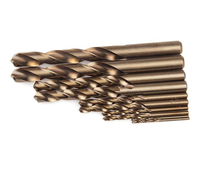 Foret hélicoïdal en cobalt M35 super dur HSS super dur pour le perçage de l'acier inoxydable et du fer