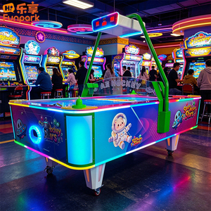 Table de hockey sur air à monnayeur pour parc d'attractions, machine de jeu d'arcade sportive, équipement de vente <span class=keywords><strong>en</strong></span> gros pour centre de jeux, parc d'attractions, enfants et adultes - Product Image 1