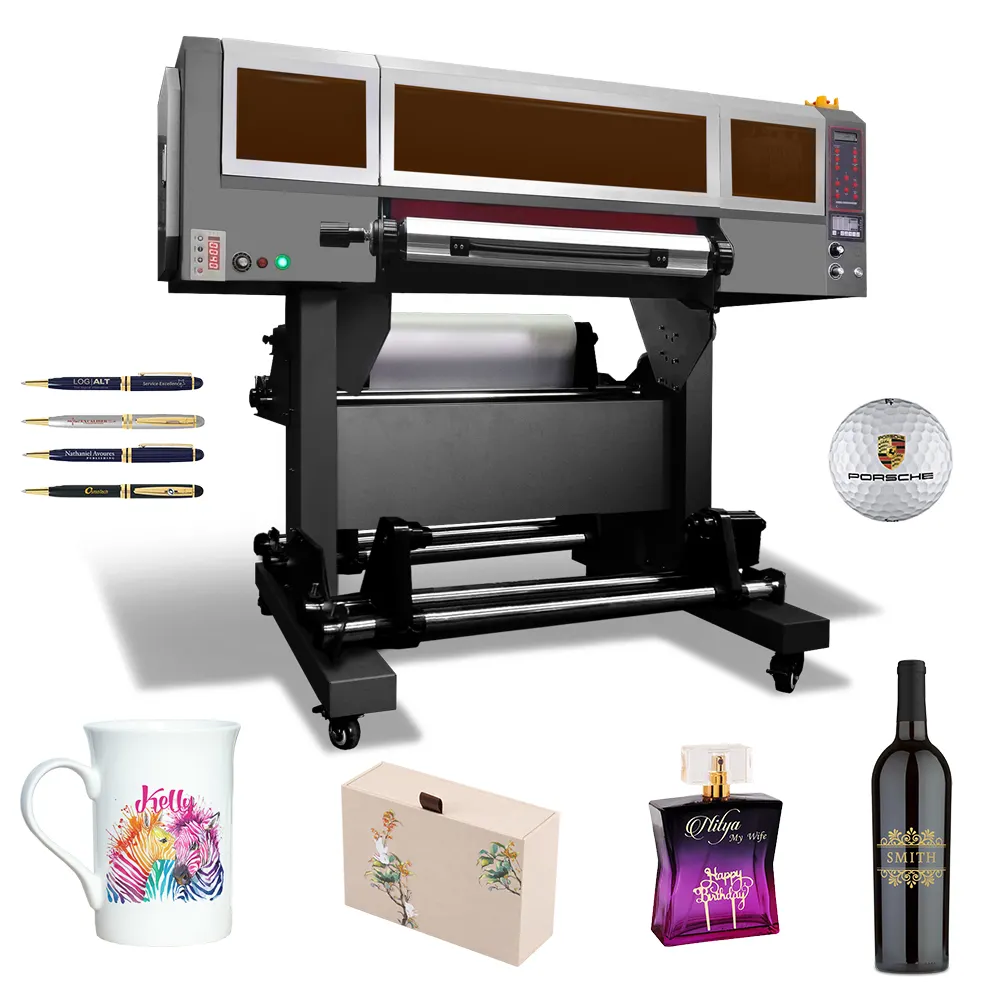 TIFFAN Offre Spéciale fournisseur d'or Imprimante UV Dtf a1 UV Dtf Printer-l800 d'alimentation à bas prix imprimante UV paillettes Dtf machine d'impression