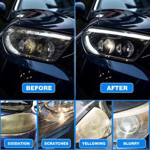 Spray Lucidante per Fari Auto ELEXBETU 180ml+20ml, Rimuove l'Invecchiamento e Pulisce i Fari Gialli, Logo Personalizzabile - Product Image 2