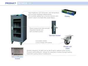 Indispensabile per lo Stoccaggio Antiumidità: Armadio Essiccatore Industriale da 160L (10%-20% UR) per Semiconduttori, Nuove Energie e Uso Medico - Product Image 5