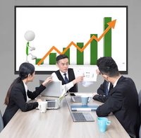 Tableau blanc interactif de qualité supérieure pour salle de classe intelligente, tableau interactif de conférence, tableau blanc interactif éducatif