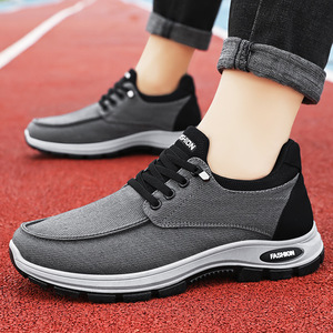 Scarpe da Corsa Uomo Autunnali Comode con Suola Morbida, Suola Spessa Traspirante, Tomaia in Mesh con Lacci, Nuovo Design a Bocca Bassa per Stabilità - Product Image 2
