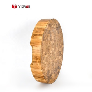 <span class=keywords><strong>Tabla</strong></span> <span class=keywords><strong>de</strong></span> cortar <span class=keywords><strong>de</strong></span> grano final, Planche <span class=keywords><strong>de</strong></span> teca a decouper, bloque <span class=keywords><strong>de</strong></span> carnicero redondo, <span class=keywords><strong>tabla</strong></span> <span class=keywords><strong>de</strong></span> charcutería Extra gruesa para Cocina - Product Image 5