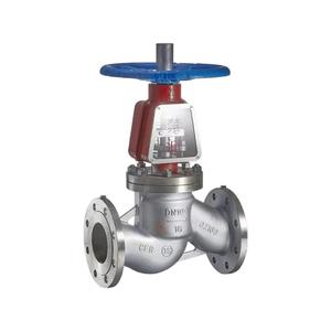 Vanne d'arrêt d'oxygène JY41W-16P en acier inoxydable dégraissé sans huile pour argon, azote, hydrogène - Product Image 1