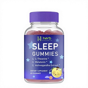 Gomitas de Vitamina D, C y Baya del Saúco de Marca Privada, Suplementos Herbales para Adultos para un Sueño Natural, Conciliar el Sueño Fácilmente, Energía - Product Image 1