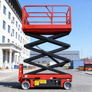 Gunting hidrolik bergerak otomatis, <span class=keywords><strong>Platform</strong></span> pengangkat gunting hidrolik seluler listrik kecil portabel - Product Image 4