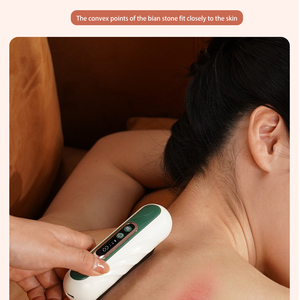 Nieuwe Producten 2025 Elektrische Usb Opladen Schoonheid Apparaat Gezichtsbeeldhouwen Nek Schouder Reliëf Guasha Vibratie Massage - Product Image 3