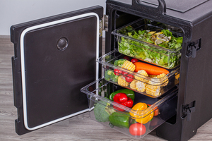 Contenedor Térmico con Certificación NSF, Mantiene la Temperatura Fría o Caliente, Bolsa para Cubiertos, Ultra Carts, Porta Alimentos Aislado - Product Image 3