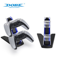 Station de charge double TP5-0585S rapide pour PS5 Gamepad Station de charge pour manette sans fil PS Joystick Chargeur Base