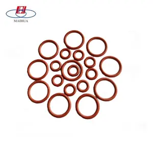 Silicone O Rings RoHS Approved Food Grade Heat Resistance Colored Clear Silicone O-Ring Rubber O Rings