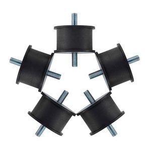 M6 M8 chủ đề cao su gắn kết cách ly chống rung im lặng khối VP DD cao su bội thu khối sốc hấp thụ gắn kết - Product Image 6