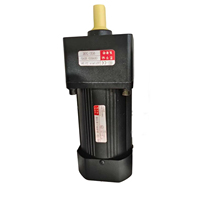 Moteur à induction AC monophasé/triphasé 180W/250W/300W 220V/380V avec boîte de vitesses pour la manutention des matériaux