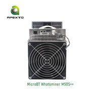 Serveur de minage Bitcoin d'occasion Whatsminer M50S++ 156T à haut taux de hachage, nouveau M50S+ 130T 132T M50S 124T 126T Asic BTC Miner