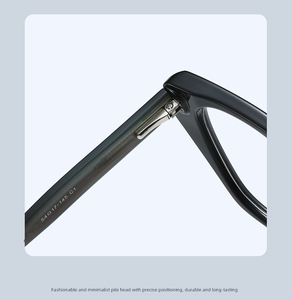 Gafas de Sol Cat <span class=keywords><strong>Eye</strong></span> Negras Clásicas de Moda 6354, Monturas Ópticas de TR90+Acetato para Mujer, Monturas de Gafas Graduadas al por Mayor - Product Image 6