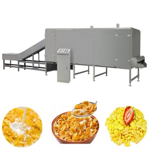 Chất lượng hàng đầu mảnh ngô/Yến Mạch mảnh máy làm/đậu nành bong Máy phá vỡ nhanh ngũ cốc dây chuyền sản xuất - Product Image 5