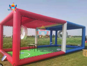 Terrain de jeu gonflable de football de drone en PVC commercial personnalisé, arène d'entraînement multi-joueurs, extérieur et intérieur - Product Image 5