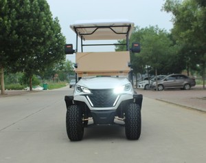 Weliftrich Smart Lithium Battery Golf Car EW2048K 4 Seats Golf <b>Cart</b> Smart Golf <b>Cart</b> <b>Foldable</b> Shield Cheap Golf <b>Cart</b> for Sale 4+2 - Product Image 5