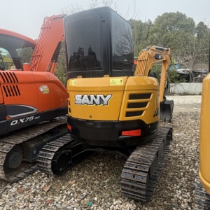Escavatore Cingolato Idraulico Usato <span class=keywords><strong>Sany</strong></span> SY35U, Mini Escavatore di Seconda Mano da 3,5 Tonnellate, Peso Operativo 3.780 kg per Costruzioni - Product Image 4