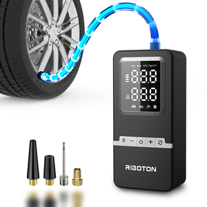 Compresor de Aire Portátil de Alta Velocidad de 150 PSI en Oferta, para Neumáticos de Automóviles, SUV, Motocicletas, Bicicletas, Apagado Automático Digital, Luz LED - Product Image 3