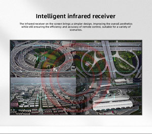 Màn hình IPS chuyên nghiệp chống chói, cấp A, viền siêu mỏng, mặt kính mờ, dành cho trung tâm quan sát HD trong nhà, màn hình <span class=keywords><strong>LCD</strong></span> <span class=keywords><strong>video</strong></span> - Product Image 5