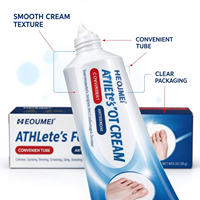 Crème HEOUMEI pour le pied d'athlète 20g – Crème antifongique soulageant les démangeaisons, la sensation de brûlure, les fissures et les écailles pour la teigne du pied (Tinea Pedis) – OEM ODM