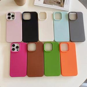 Vente en gros de housse de téléphone en silicone microfibre TPU pour <span class=keywords><strong>iPhone</strong></span> 17 Air 16 11 12 13 Plus 14 15 <span class=keywords><strong>Pro</strong></span> <span class=keywords><strong>Max</strong></span> pour Samsung Galaxy S25 S24 - Product Image 2