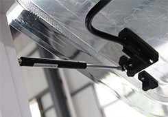 Prix de gros avantageux pour lanterne de toit de camping-car 700*500mm avec store enrouleur et moustiquaire avec éclairage LED pour conversion de caravane - Product Image 5