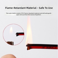 Câble d'alimentation pour haut-parleur en cuivre toronné, fils rouges et noirs, 2 conducteurs 1,5 mm 2,5 mm CCA, ligne en cuivre nu, câble audio pour éclairage LED