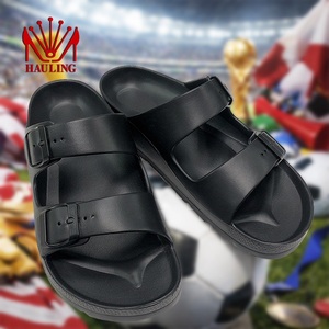 Sandalias ligeras impermeables de EVA con dos correas, plantilla acolchada, hebillas ajustables y suela antideslizante para exteriores. - Product Image 2