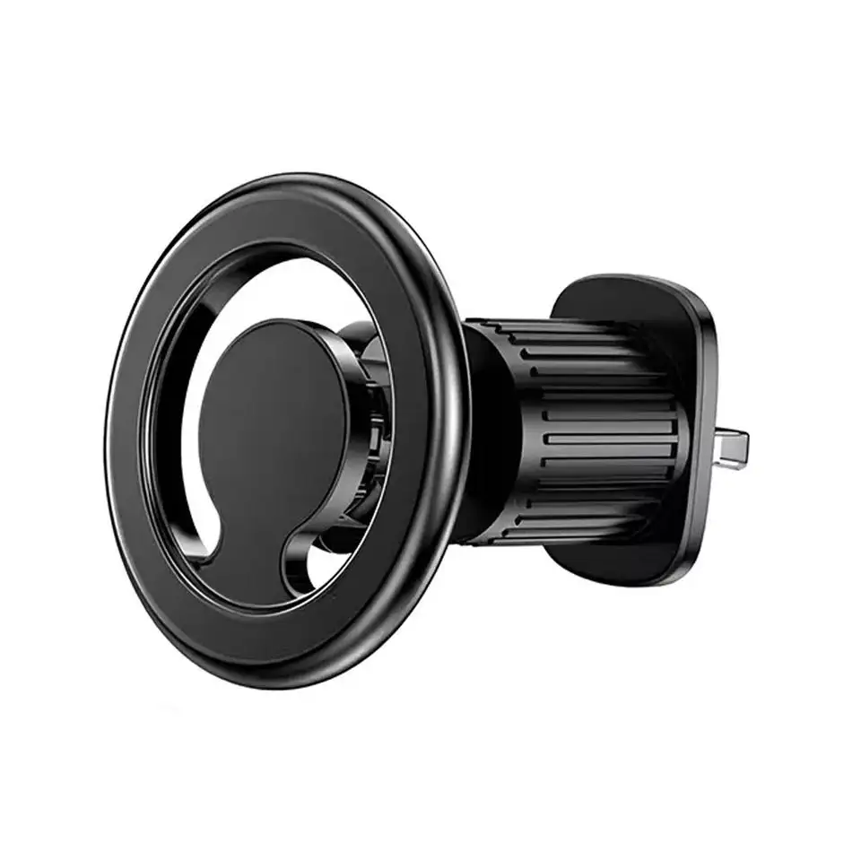 YTGEE 2023 Universal 2 IN 1 Metal Ring Car Mount Dashboard Air Vent Magnetic Car Phone Holder for iPhone 14 13 12