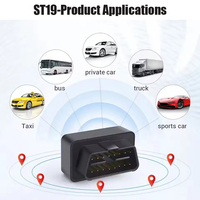 2G OBD OBDII Localizador de rastreador GPS para coche Dispositivo de seguimiento en tiempo real Sin tarifa de suscripción Gestión de flota antirrobo