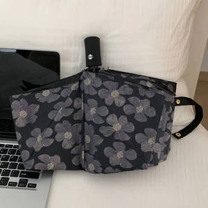 <span class=keywords><strong>Parapluie</strong></span> personnalisé avec logo imprimé sur toute la surface, style vintage français, style rétro, protection solaire et pluie, <span class=keywords><strong>parapluie</strong></span> de voyage automatique à double usage, protection UV - Product Image 3
