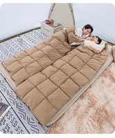 Matelas pneumatique gonflable automatique pour adulte, épais, chaud, résistant au froid, portable, pour le camping, la randonnée, les voyages, l'isolation au bureau