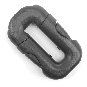 Boucle en plastique à double réglage, clip de sangle en plastique, boucle de ceinture de sangle de bagage, boucles à dégagement rapide rondes - Product Image 1