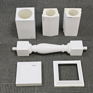 EverWall広州ポリウレタン階段Balusterモダンデザイン木製手すり屋外ステップ用 - Product Image 3