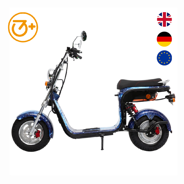 Cheap Dualtron Chopper 1500W 60A 45km/h Electric Scooter E Citycoco Motorcycle for Adult Unisex