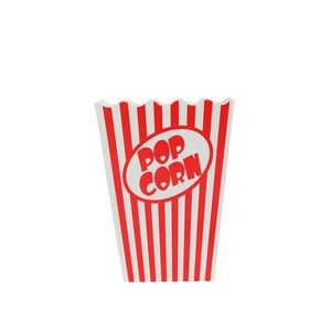 Sacs à Popcorn Personnalisables OEM pour la Livraison, Emballages Alimentaires Pliables en Carton Ivoire de Haute Qualité, Biodégradables et de Style Vintage - Product Image 1