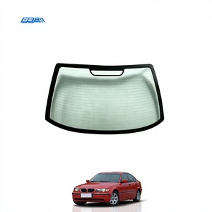 Vitre de pare-brise arrière verte résistante à l'usure pour BMW série 3 E46 1997-2006 OE 51318196165 - Product Image 1