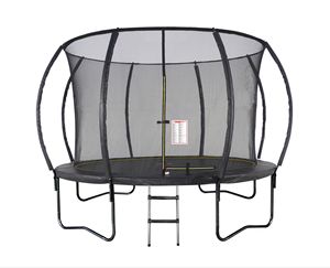 <span class=keywords><strong>Trampoline</strong></span> rond d'extérieur de 12 pieds, rembourrage en mousse souple et sécuritaire en PVC, grand <span class=keywords><strong>trampoline</strong></span> d'exercice avec couverture de ressort, unisexe - Product Image 1