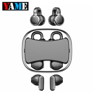 Nouveaux écouteurs intra-auriculaires BT sportifs 2026 Q9 <span class=keywords><strong>True</strong></span> Wireless à clip d'oreille, deux-en-un, avec commande vocale double et longue autonomie - Product Image 1