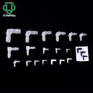 ข้อต่อท่อพลาสติก PP แบบ L ชนิดโค้ง 90 องศา สำหรับท่ออ่อนรูปทรงเจดีย์ ขนาด 1.6-9.5 มม. - Product Image 1