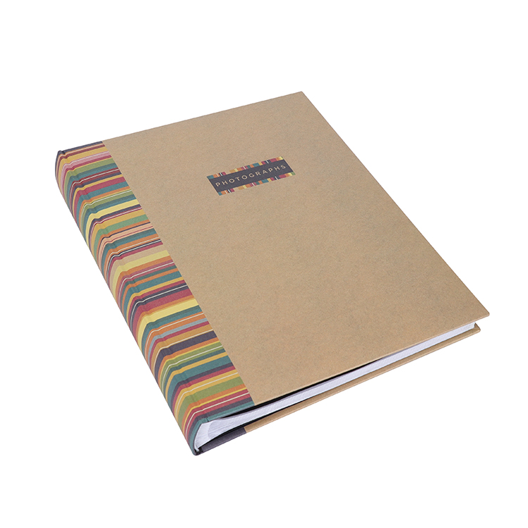 Фотоальбом на заказ из крафтовой бумаги с принтом 4C в твердой обложке ручной работы самоклеящийся 4x6