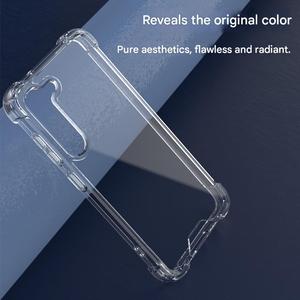 Funda Transparente de TPU a Prueba de Golpes <span class=keywords><strong>para</strong></span> Teléfono Móvil Samsung Galaxy <span class=keywords><strong>S22</strong></span> S23 S24 S25 <span class=keywords><strong>Ultra</strong></span> Plus A15 A25 A55 A14 A24 A35 - Product Image 3