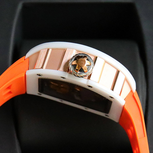 Popular Classic High End <b>Watch</b> White Ceramic Case <b>Rubber</b> Strap Sports <b>Watch</b> Automatic Mechanical Men's <b>Watch</b> - Product Image 4